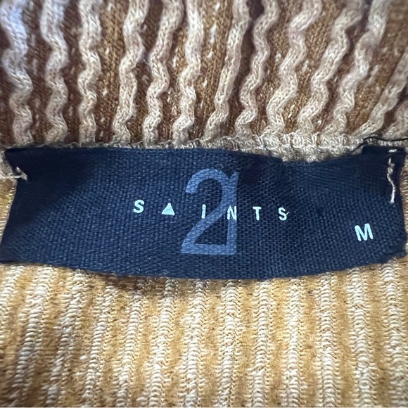 21 Saints Womens Beige Maxi Skirt Size Medium - Picture 4 of 5